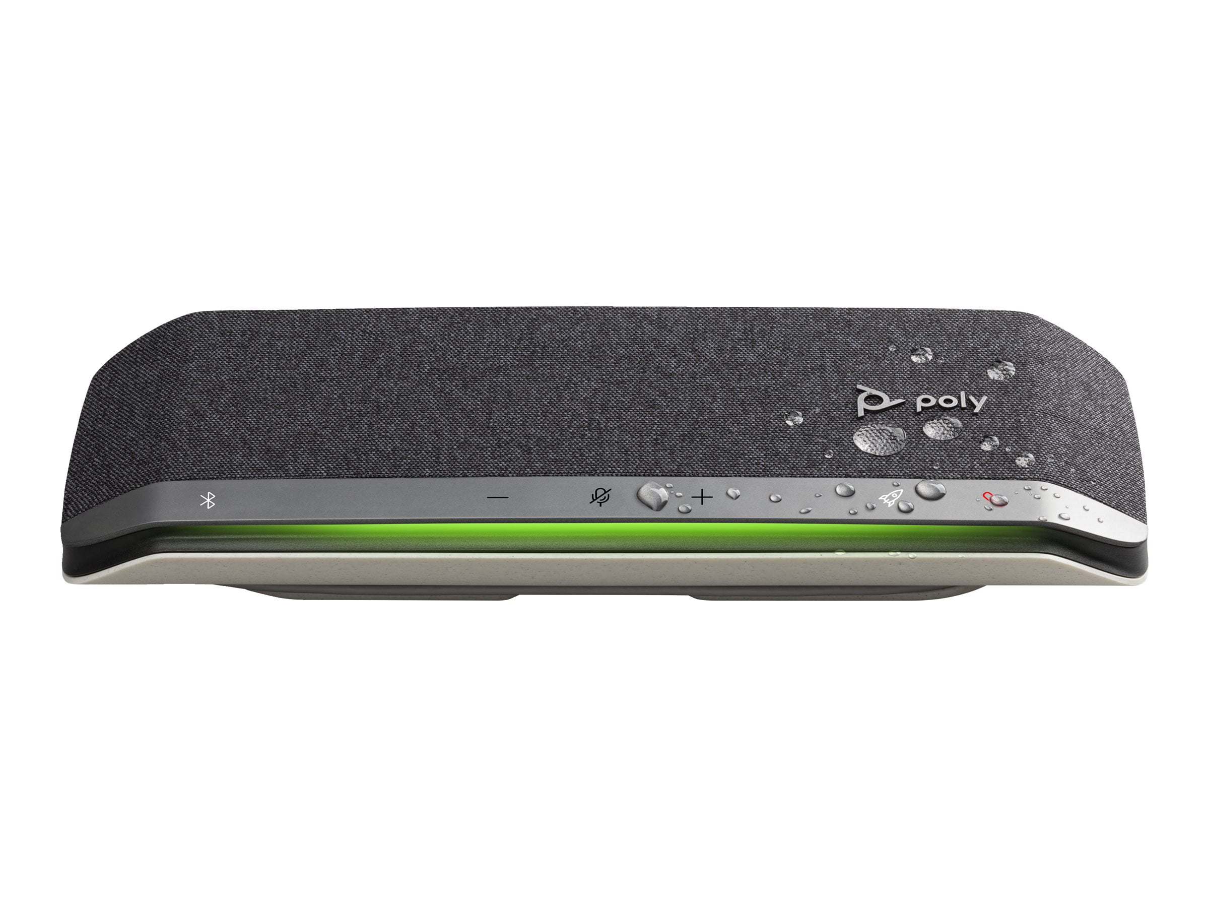HP Poly Sync 40+ Speakerphone - USB - Microphone - Battery - Silver