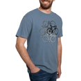 thumbnail image 4 of CafePress - Bicycle Circle T Shirt - Mens Comfort Colors Shirt, 4 of 5