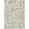 thumbnail image 2 of Addison Rugs Chantille Indoor/Outdoor Transitional Swirls Ivory Washable Rectangle Rug, 5' x 7'6", 2 of 6