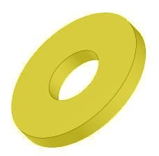 Pack of 100 9//16/" ID SAE Flat Washers