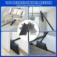 thumbnail image 6 of JEHONN Dustpan and Broom Set with Long Handle Transparent Cover Blue, 6 of 7