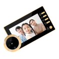 thumbnail image 2 of Seguridad de la puerta del sistema del timbre del intercomunicador del teléfono de la puerta del video de la noche de la pantalla de 4.3" HD dorado Zulema Timbre de video de visión nocturna, 2 of 8
