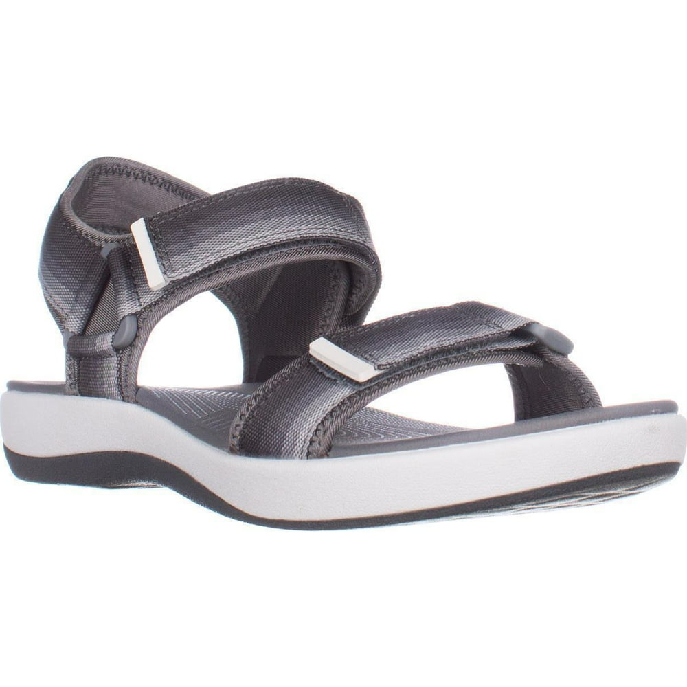 clarks grey flats