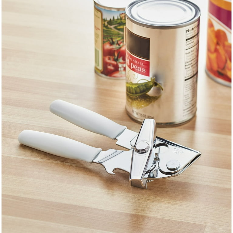 Swing-A-Way Hand Crank Operated White Steel Can Opener - Walmart.com