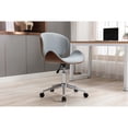 thumbnail image 2 of Porthos Home  Sedona Adjustable Office Chair Grey, 2 of 5