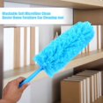 thumbnail image 1 of Qiilu 1 pcs Washable Anti Static Soft Microfiber Clean Duster Home Furniture Car Cleaning Tool, Cleaning Duster, Duster Cleaning Tool, 1 of 5
