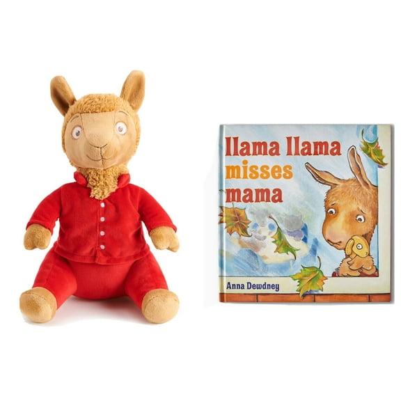 Kohl's Llama Llama Red Pajama & Misses Mama Book SET Plush Stuffed Doll 12" NEW