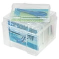 thumbnail image 3 of IRIS 5" x 7" Photo Storage Box with 6 cases, Craft Organizers and Storage Cases for Pictures, Cards, Clear, 3 of 5
