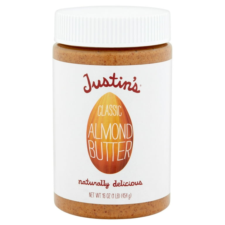 【お取り寄せ商品】[6個セット]ジャスティンズ クラシックアーモンドバター 約453g Justins NUT BUTTER ALMND CLSC JAR 16OZ Justin's Classic Almond Butter, 16 oz, 6 pack - Walmart.com