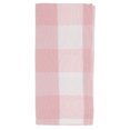 thumbnail image 2 of Fennco Styles Buffalo Plaid Checkered Classic Cotton Blend Tabletop Collection Napkins, Set of 4 - Dinner Napkins for Banquets, Christmas, Special Events and Home Décor, 2 of 4