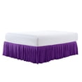 thumbnail image 4 of Home Soft Things 18" Pleated Bed Skirt - Majesty - Queen (60" x 80" + 18"), 4 of 4