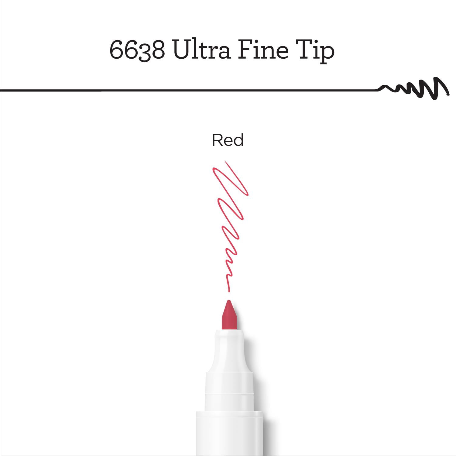 Apple Barrel Multi-Surface Ultra Fine Tip Paint Pen, Red, 1 Piece