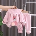 thumbnail image 2 of Futezty Toddler Boys Girls Clothes Fall Winter Outfit Sets, Baby Boy Girl 12 18 24 Months 2T 3T 4T 2PCS, 2 of 9