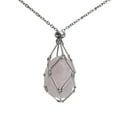 thumbnail image 1 of Collar de piedra natural Sonducket con colgante único para mujer Ropa zapatos y accesorios Miscelánea Rosa, 1 of 6