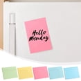 thumbnail image 1 of Paper Sticky Notes 10 Sheets 10x7.6cm Pink Sticky Notes Pad Strong Adhesive Paper Notepad for Office School Home Reminders(1-Piece) Rkxzt, 1 of 9