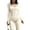 Apricot Color, variant on Women'S Workout Seamless Jumpsuit Yoga Ribbed One-Piece Long Sleeve Leggings Romper Brown S