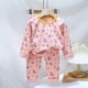 thumbnail image 3 of Pijamas para niños, ropa de dormir de Navidad para niños y niñas, conjunto de algodón, ropa de dormir de otoño e invierno, ropa de hogar para niños, conjunto de pijamas de dos piezas, 3 of 4