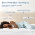 thumbnail image 4 of Mattress Topper Queen Size Cloud-Like Comfort - Ultra-Soft, Breathable, and Cooling Bamboo Viscose Protection , Deep Fit, 4 of 7