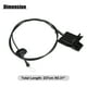 thumbnail image 3 of Cable de liberación de pestillo del capó delantero Unique Bargains para Ford F350 1992-1997 para Ford F53 1992-1997 No.F2TZ16916A, 3 of 6