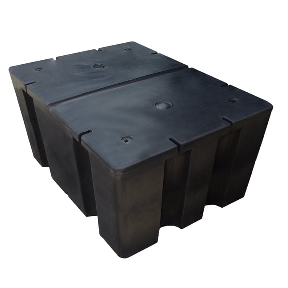 36 in. x 48 in. x 20 in. Foam Filled Dock Float Drum Distributed by Multinautic