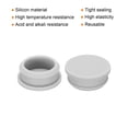 thumbnail image 2 of Uxcell Silicone Hole Plugs Flush Type Panel Round Hole Plugs 32.6mm Diameter 10pcs Grey for Kitchen Sealing Plugs, 2 of 7