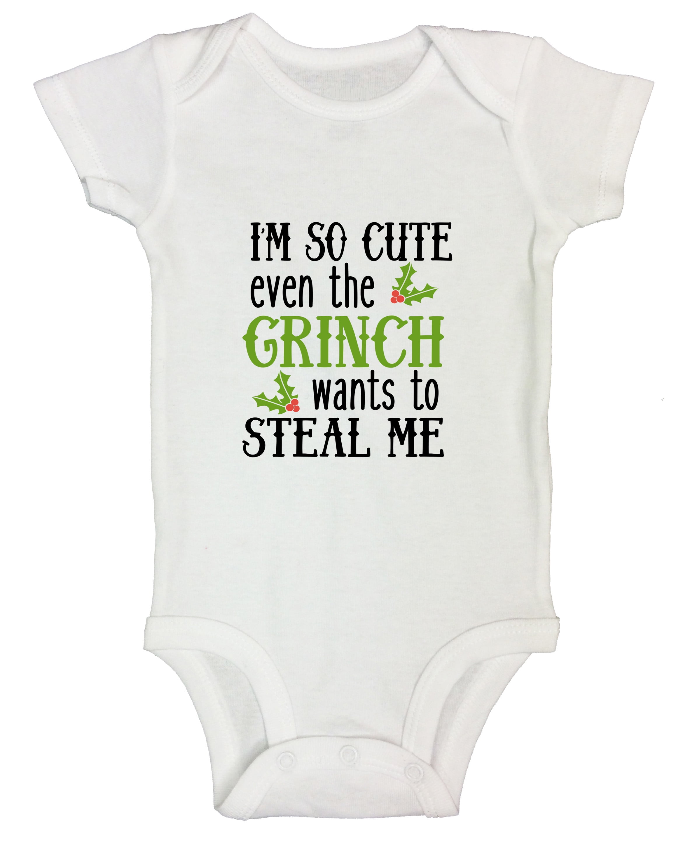 the grinch baby onesie