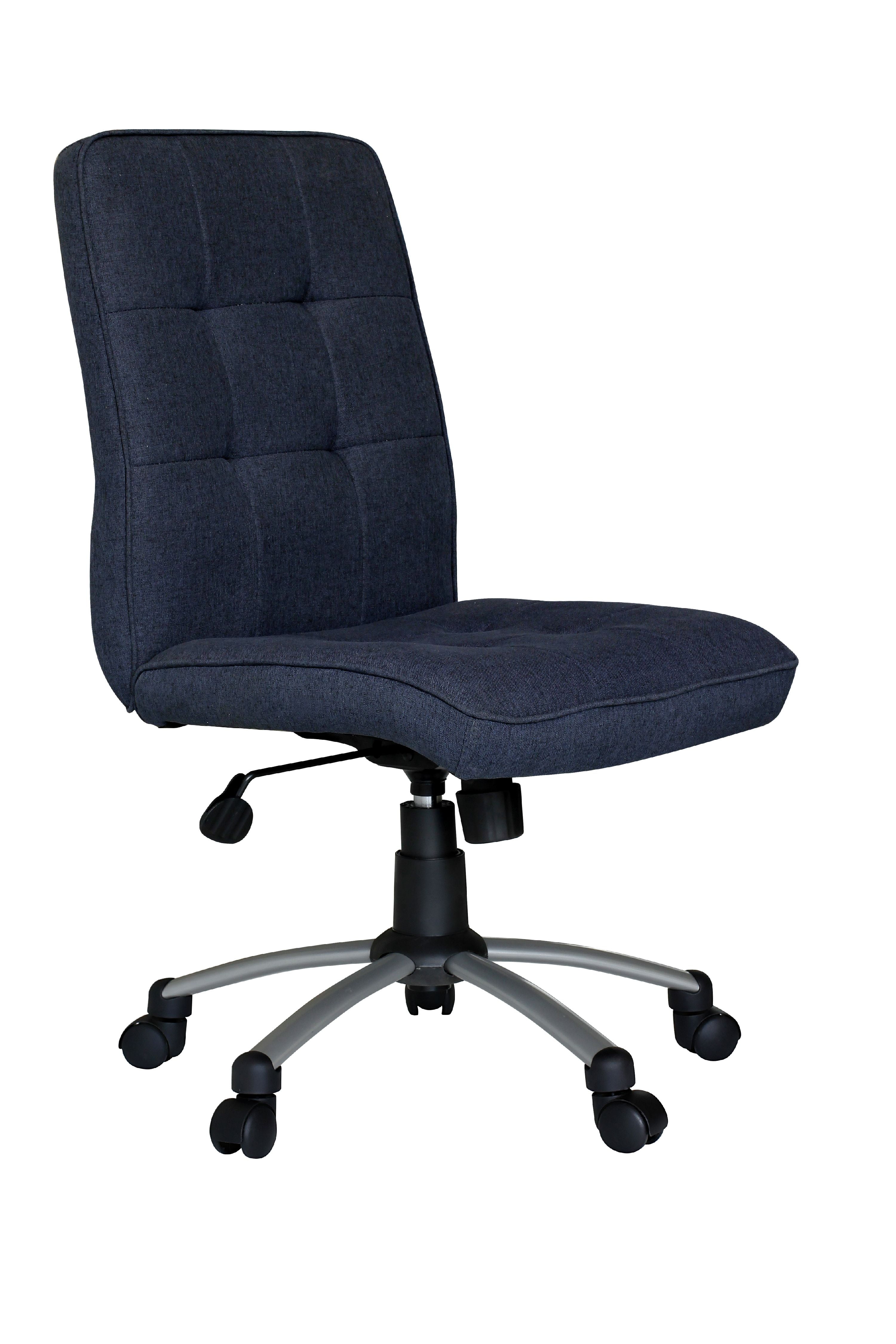 Boss Office & Home Donna Modern MidBack Armless Office Desk Chair