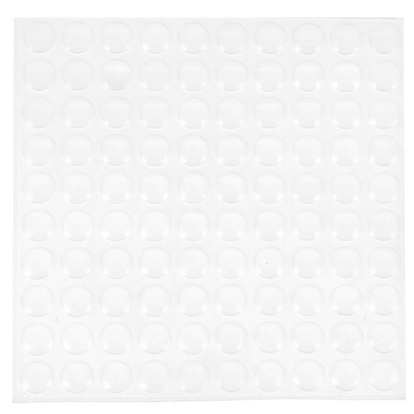 1 Sheet Cabinet Door Bumper Pads Furniture Bumpers Adhesive Pads Transparent Door Bumpers