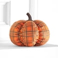 thumbnail image 4 of Decorative Harvest Plush Pumpkin, 4 of 19