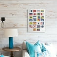 thumbnail image 2 of Stupell Industries Boating Flag Alphabet Geometric Nautical Chart Typography Painting Gallery Wrapped Canvas Art Print Wall Art, 24 x 30, 2 of 6