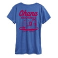 thumbnail image 2 of Lilo & Stitch - Ohana Records - Women's Short Sleeve Graphic T-Shirt, 2 of 4
