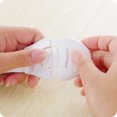 thumbnail image 2 of Cerradura de seguridad con cinta para cajón y puerta de armario alargada multifuncional para niños, cinturón de tela antipellizcos para bebés, cerradura de seguridad para bebés, 2 of 5