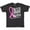 Vintage Black, variant on Inktastic Never Stop Fighting Breast Cancer Awareness T-Shirt