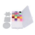 thumbnail image 2 of Kit de fusibles de cuentas de 20 colores, 2,6mm, colores mezclados educativos, fusible de cuentas DIY, juguete artesanal artístico para niños, 2 of 9