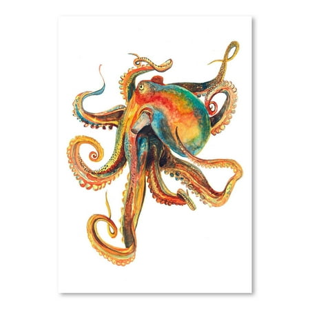 UPC: 0686457555722 | Americanflat Octopus 2 by T.J. Heiser Poster Art Print
