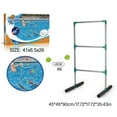 thumbnail image 6 of Swimming Pool Basketballs Hoop Pool Football, Outdoor Basketballs Hoop Football Net for Poolsides with Ball and Pump Set, 6 of 12