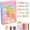 1 set, variant on Rainbow Squeeze Art Kit, 2026 New Upgrade Rainbow Squeeze Art Kit, with Paint Bottles, Watercolor Pens, Scraper Tool, Double-Sided Postcards & Stickers Gift (2 Set)