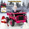 thumbnail image 3 of AKDSteel 12V Kids Ride On Dump Truck with Remote Control, Electric Dump Bed & Shovel, Construction Vehicle Ride On Toy with Spring Suspension, Music, LED Lights, 3 of 6