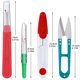 thumbnail image 5 of Advancent Paquete de 7 desgarradores de costura para bordado, hilo de acolchado Manual, tijeras de corte de costura para el hogar portátiles, Artesanía, 5 of 6