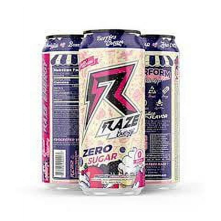 Repp | RAZE Energy Drink - Performance & Hydration, Zero Sugar, Zero  Calories, Electrolytes, BCAA Aminos - Limited Edition Flavor | Berries &  Cream, 16oz Cans (Pack of 12)