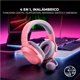 thumbnail image 3 of Audífonos Gamer Razer Barracuda X Quartz Rosa Reacondicionado Tipo A, 3 of 4