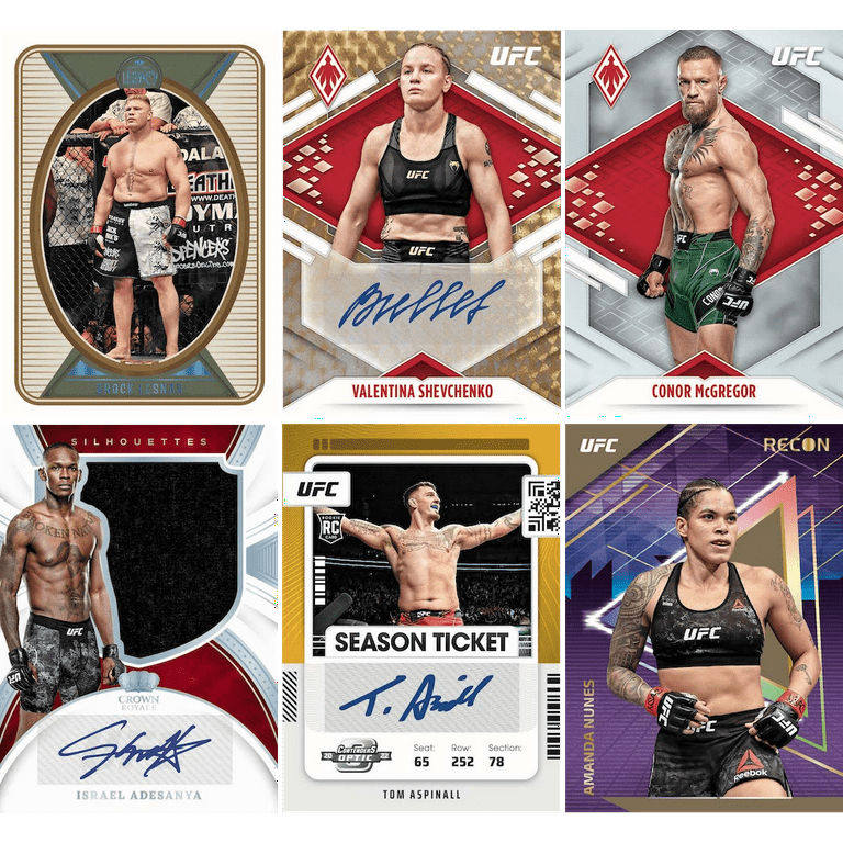 Panini 2022 Chronicles UFC MMA Trading Cards Blaster Box