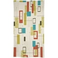 thumbnail image 5 of Boho Geometric Tablecloth, Mid Century Modern Retro Minimalism Colorful Print Pattern Table Cloth for Dining Room Party Outdoor Picnic Rectangle(60x102in), 5 of 6