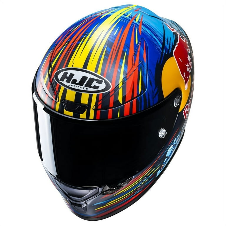 HJC RPHA 1N Red Bull Jerez Motorcycle Helmet Black/Blue LG
