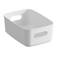 thumbnail image 2 of Bin Organizador de Plástico, Espacio Multifuncional Para Ahorrar Buena Protección Cesta de ALMACENAMIENTO ABIERTO PARA BOCADILLOS DE COSMÉTICOS PAPELERÍA, 2 of 7