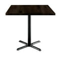 thumbnail image 2 of KFI Studios Urban Loft 3' Square Dining Table, Espresso, 2 of 2