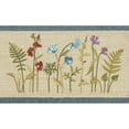 thumbnail image 3 of Authentic Hotel and Spa  Teal Blue Turkish Cotton Wildflowers Embroidered Bath Towels (Set of 2), 3 of 3