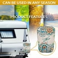thumbnail image 6 of Yuyamidu Boho Mandala Flower Trailer RV Electric Jack Cover Waterproof RV Tongue Jack Protective Cover Dragonfly Travel Electric Tongue Jack Cover, Universal Size, 6 of 7