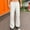 White, variant on LEKWK Men's Athletic Track Pants Casual Loose Fit Sweatpants Front Seam Detail Trousers Elastic Waist with Drawstring Workout Gym Running Comfort Activewear White XXL