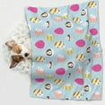thumbnail image 6 of Yiaed Happy Easter Print Dog Blankets-Cat Blanket Washable for Couch Protection,Puppy Blanket, Soft Plush Reversible Throw Furniture Protector-Small, 6 of 8